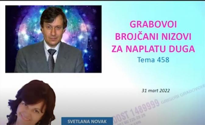 GRABOVOI  BROJČANI NIZOVI  ZA NAPLATU DUGA